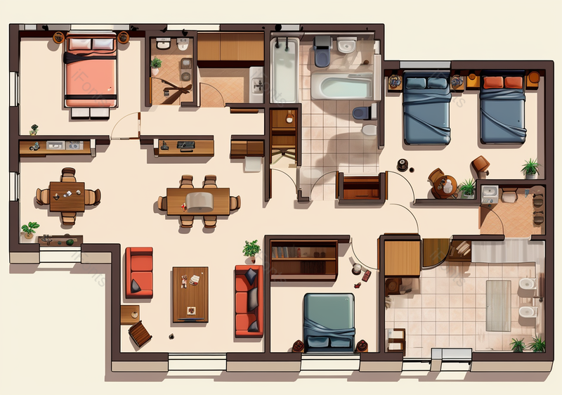 手绘户型图,插画/手绘图,插画/手绘图库,插画/手绘图下载,插画/手绘